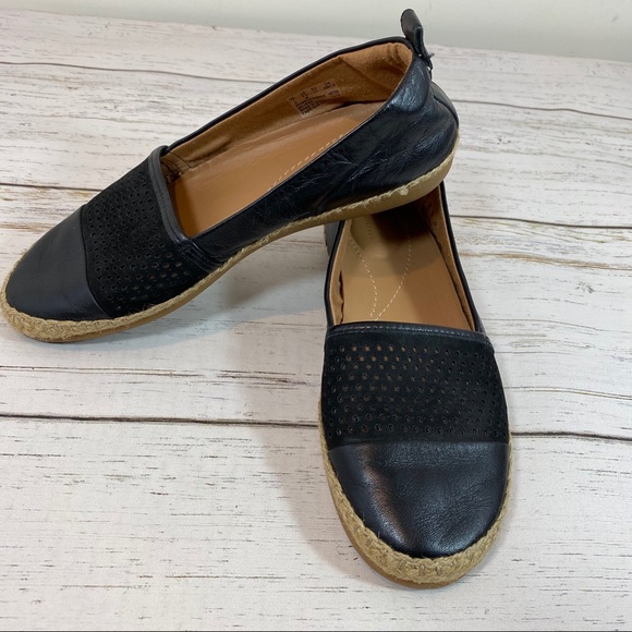 clarks leather espadrilles